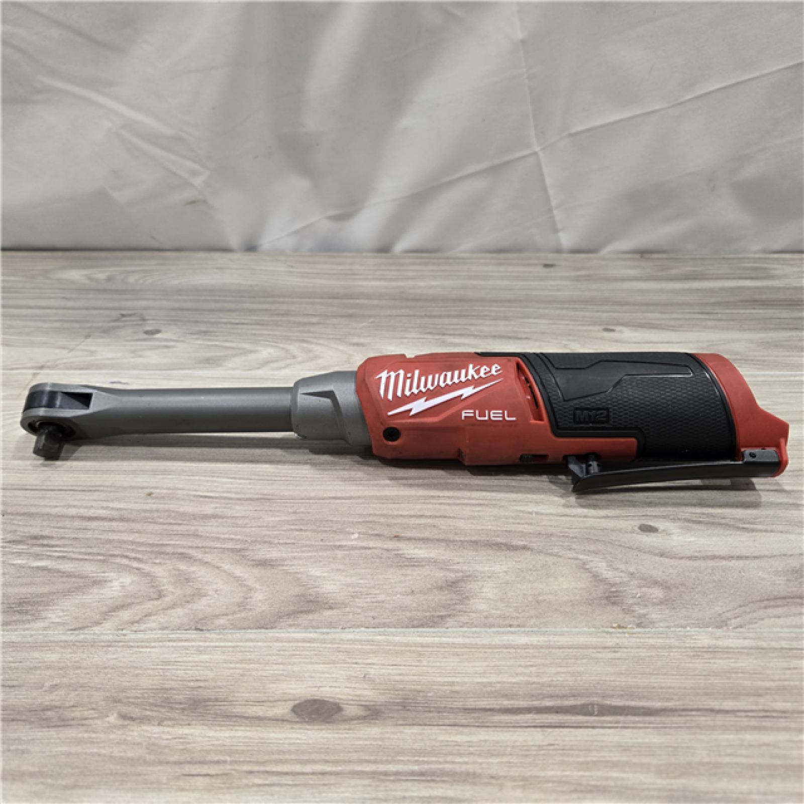 AS-IS Milwaukee 2569-20 12V Cordless 3/8  Extended Reach High Speed Ratchet (Tool Only)