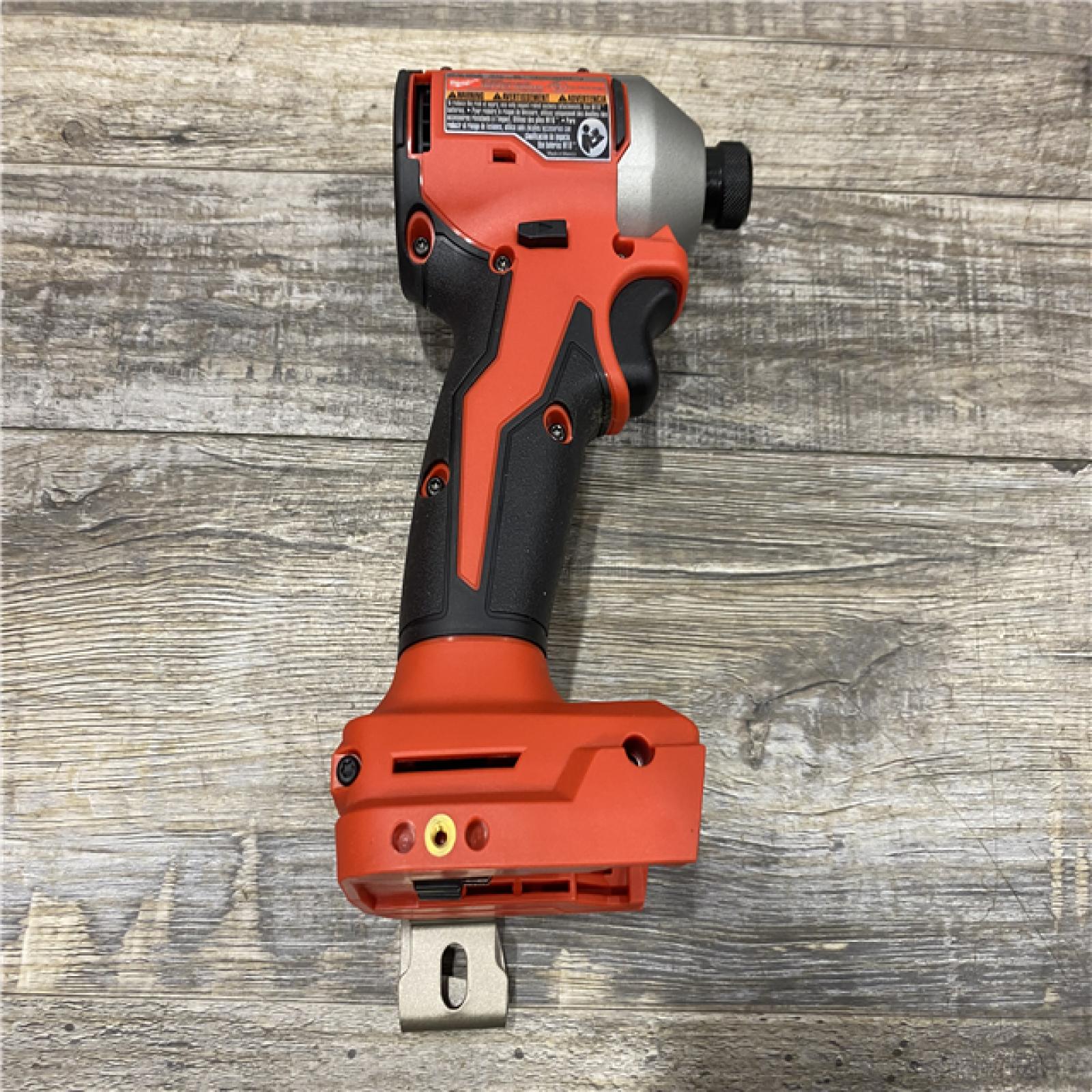 AS-IS Milwaukee 18-Volt Lithium-Ion Compact Brushless Cordless 1/4 in. Impact Driver Kit