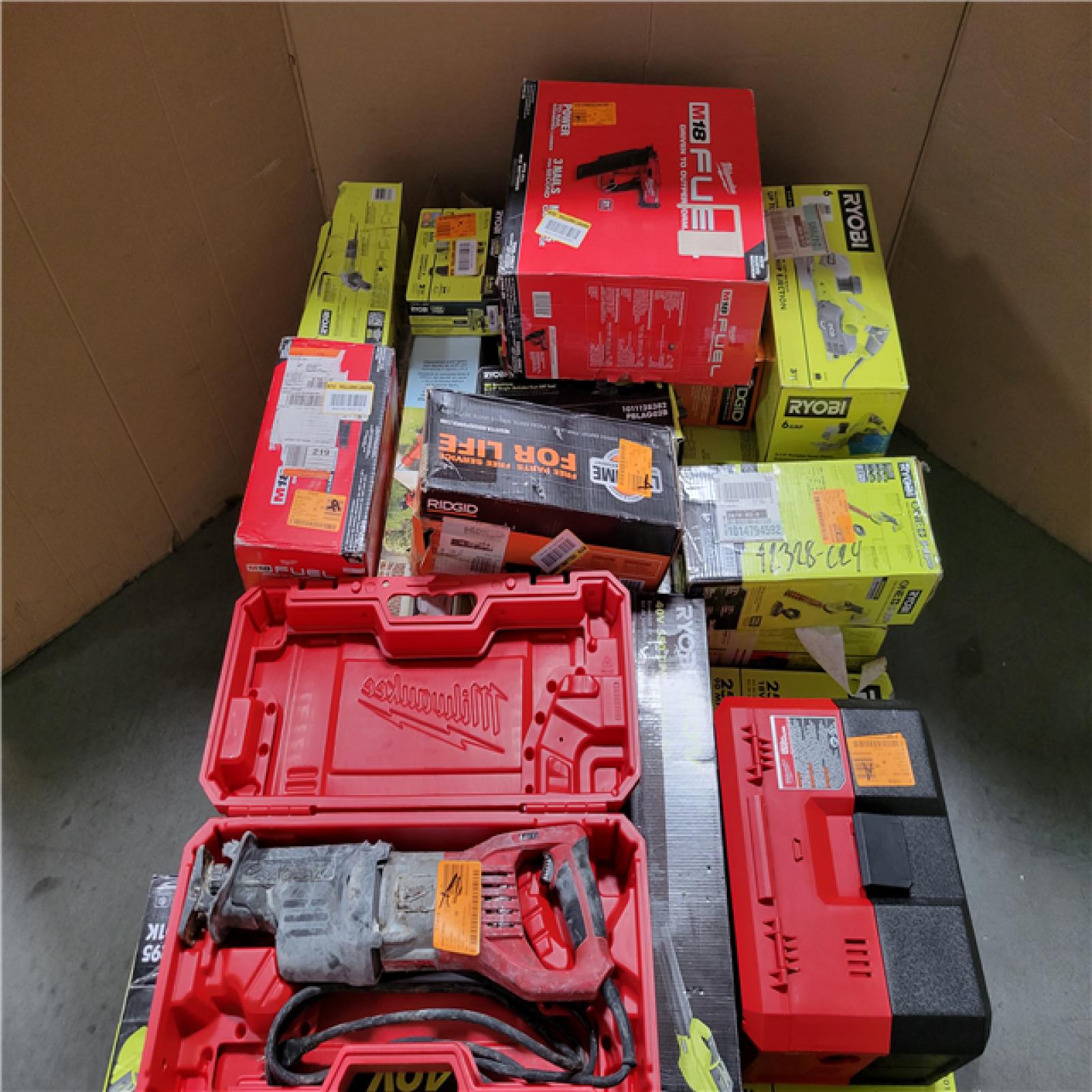 CALIFORNIA AS-IS TOOL PALLET