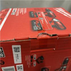 NEW - Milwaukee 18V Lithium-Ion Cordless Drill Driver/Impact Driver Combo Kit