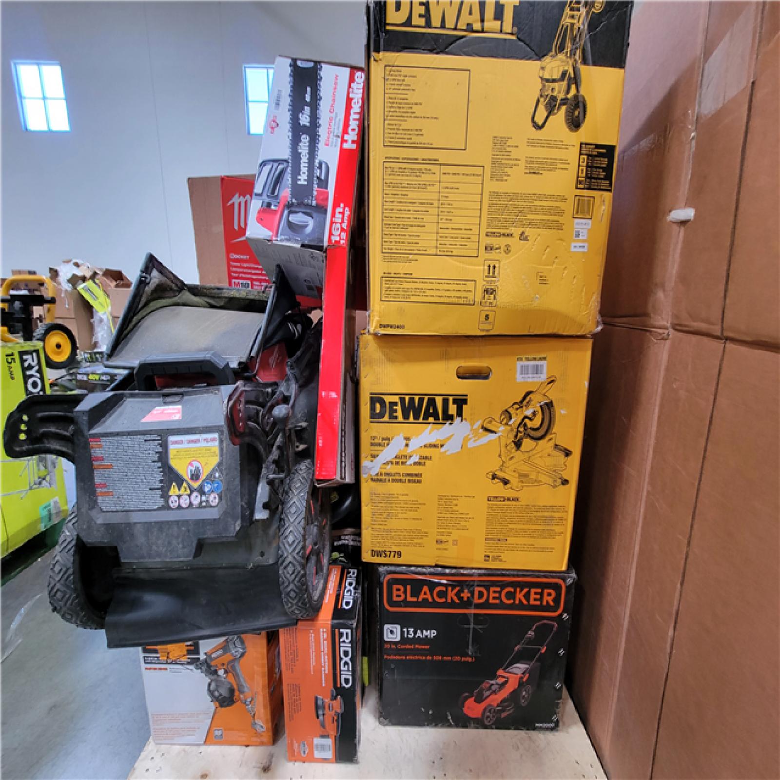 CALIFORNIA AS-IS TOOL PALLET