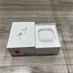 AS-IS Apple AirPods Pro (2nd Generation) with the USB-C MagSafe Charging Case