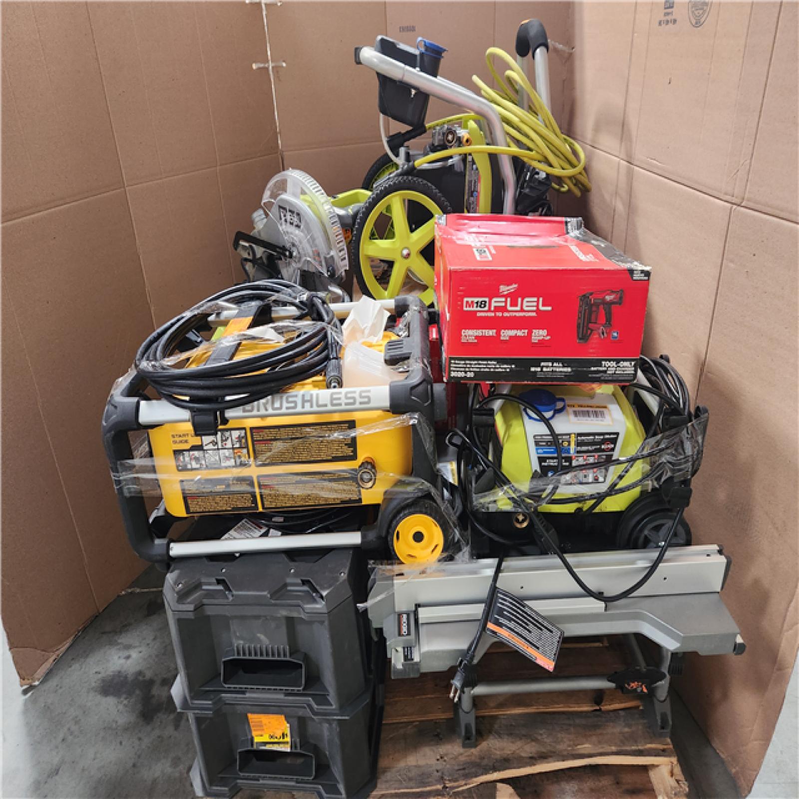 CALIFORNIA AS-IS TOOL PALLET