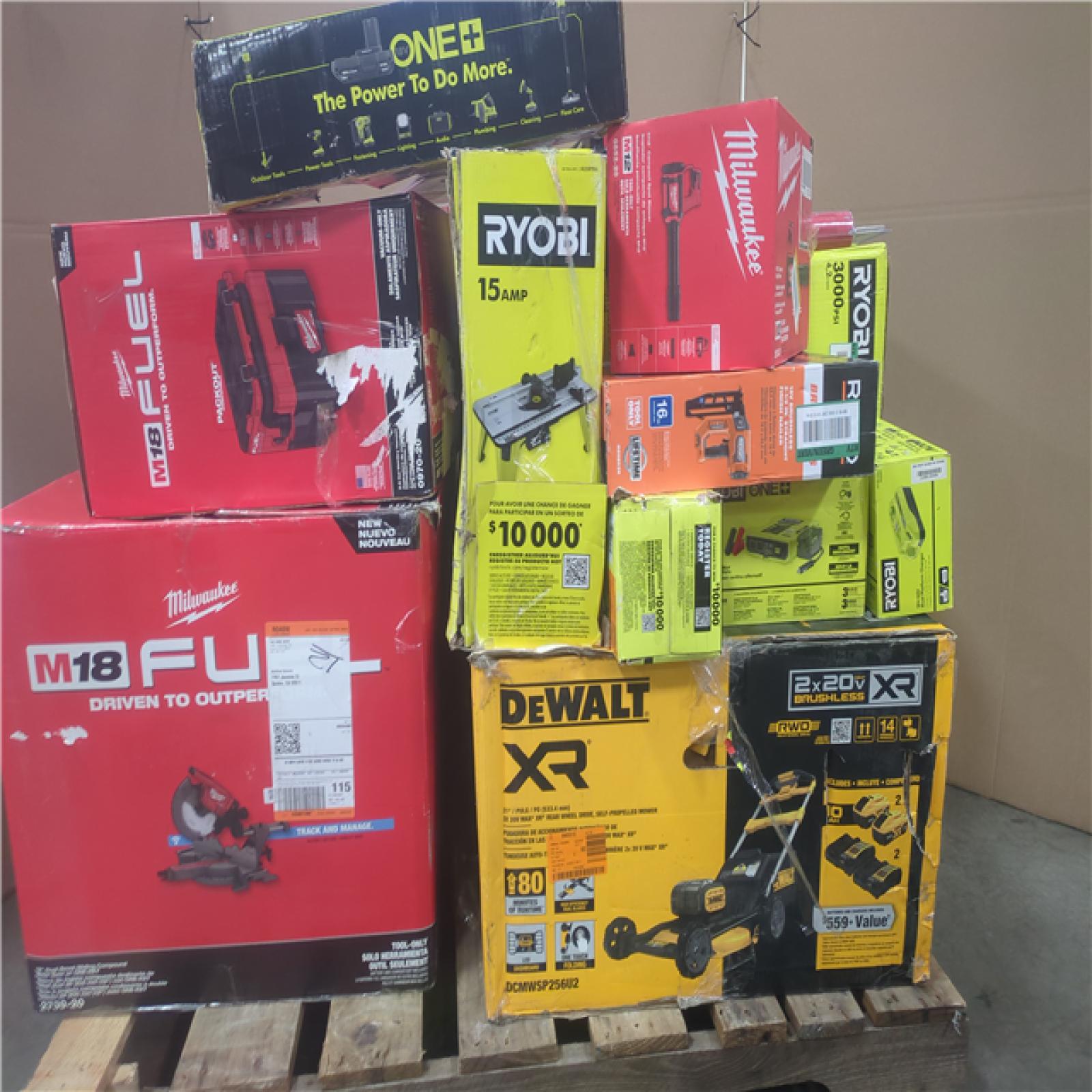 CALIFORNIA AS-IS TOOL PALLET