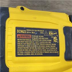 AS-IS DEWALT ATOMIC 20V MAX Lithium Ion Cordless 23 Gauge Pin Nailer (Tool Only)