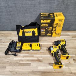 HOUSTON LOCATION - AS-IS DEWALT ATOMIC 20-Volt MAX Lithium-Ion Cordless Combo Kit