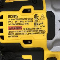 AS-IS DEWALT 20-Volt Maximum XR Cordless Brushless 1/4 in. 3-Speed Impact Driver (Tool-Only)