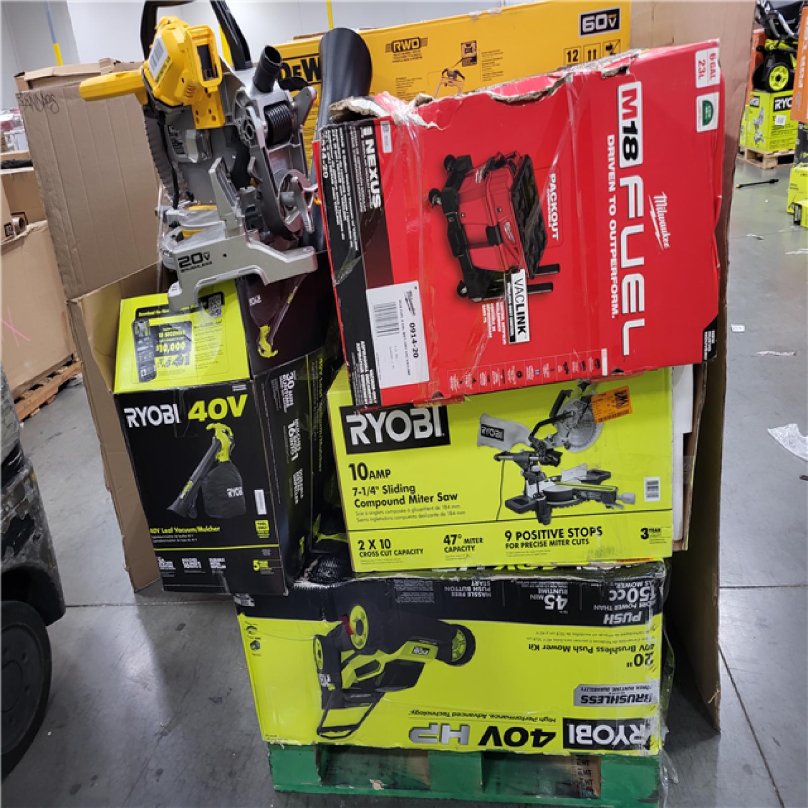 CALIFORNIA AS-IS TOOL PALLET