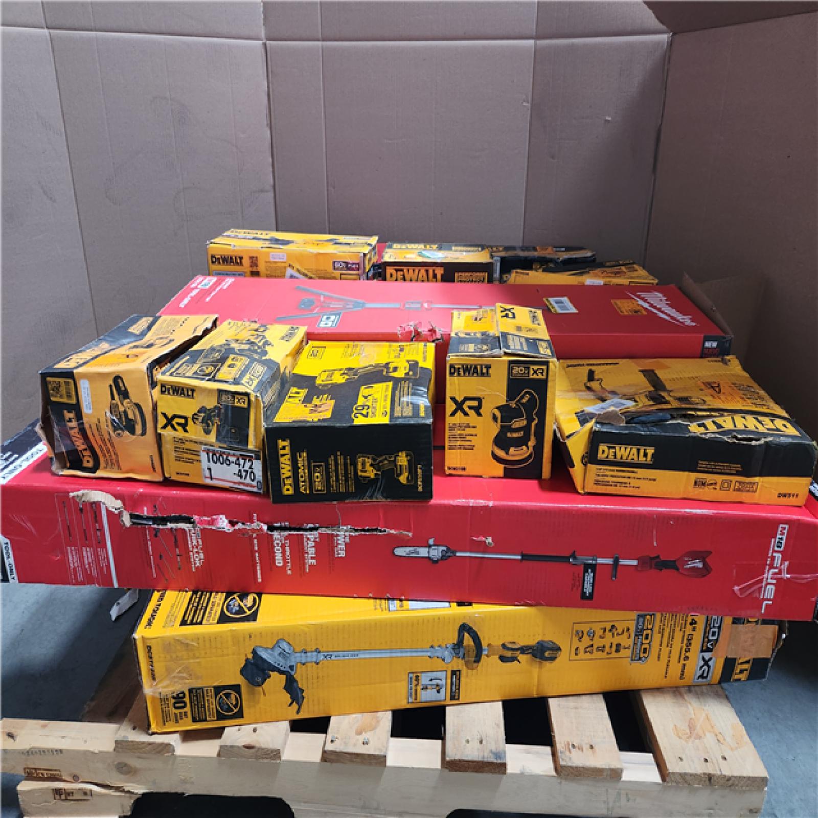 CALIFORNIA AS-IS TOOL PALLET