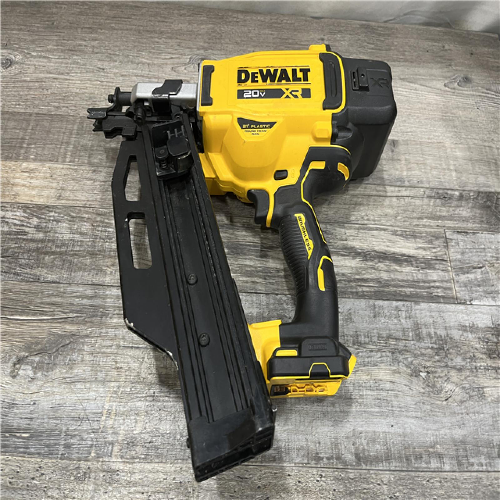 AS-IS DEWALT 20-Volt 21° Cordless Framing Nailer (Tool-Only)