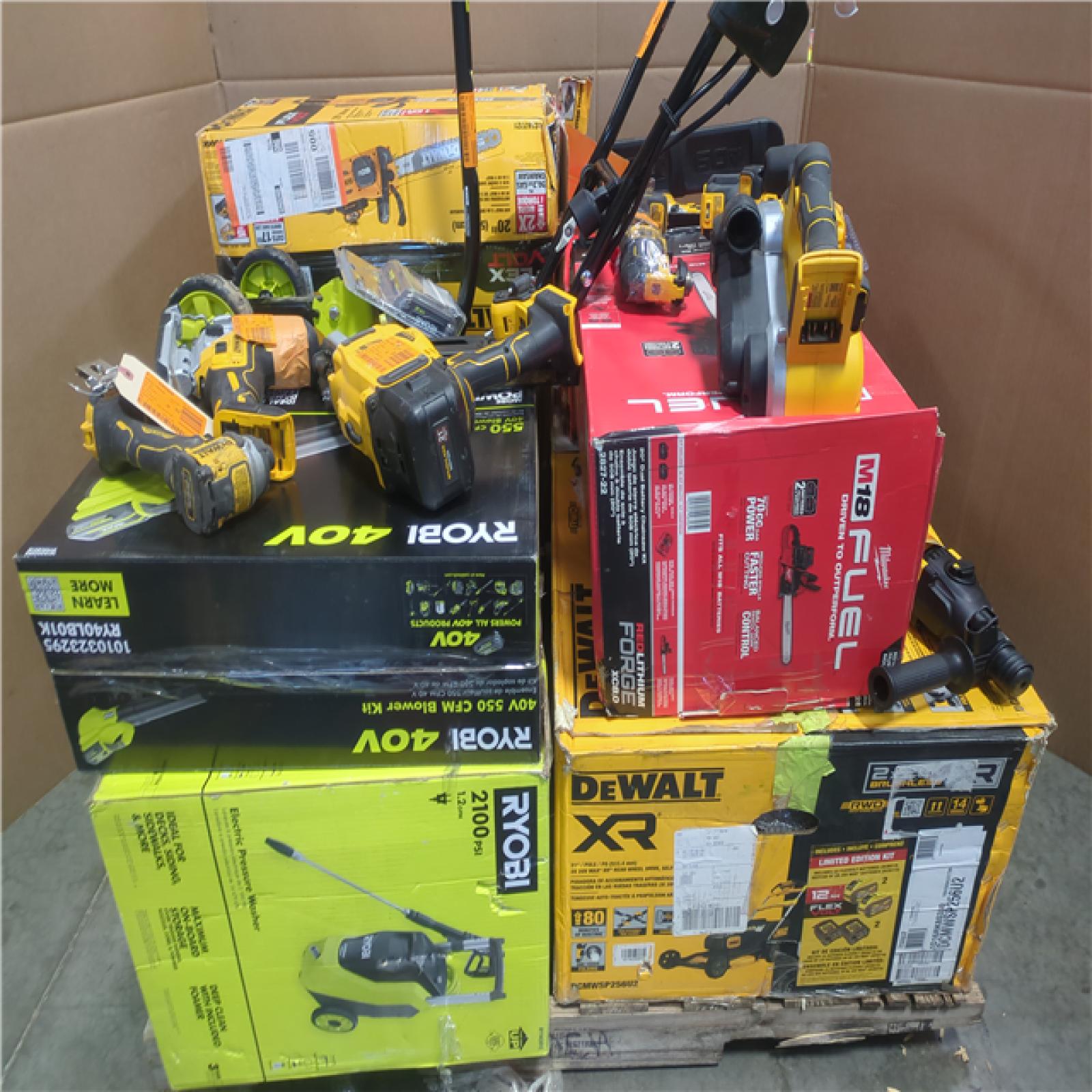 CALIFORNIA AS-IS TOOL PALLET