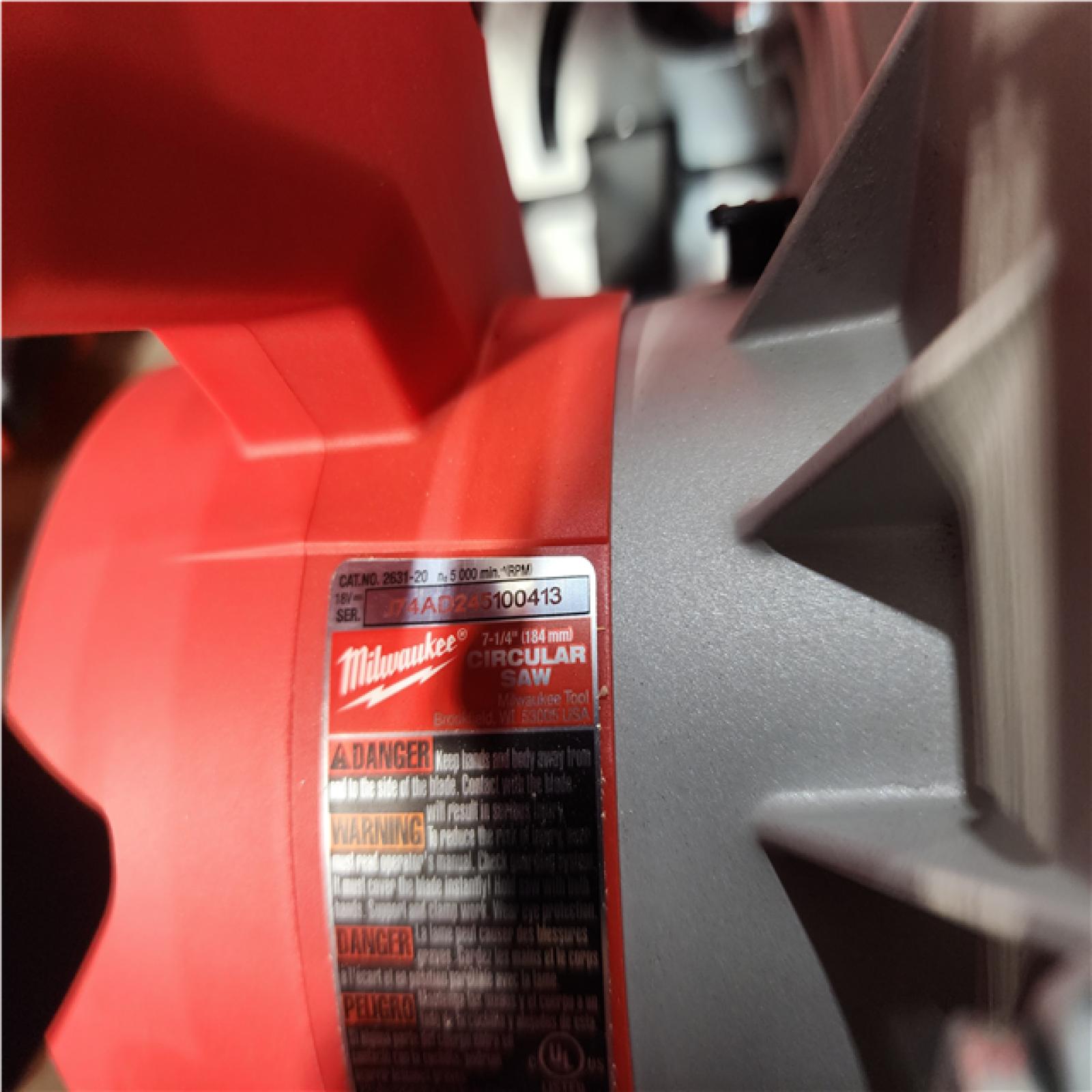 Houston Location AS-IS Milwaukee Drill and Impact and Circular Saw and Batteries QTY/2