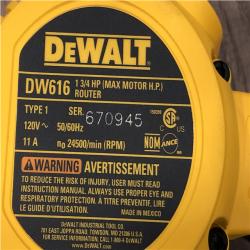 AS-IS DEWALT 1.75 HP Fixed Base Router