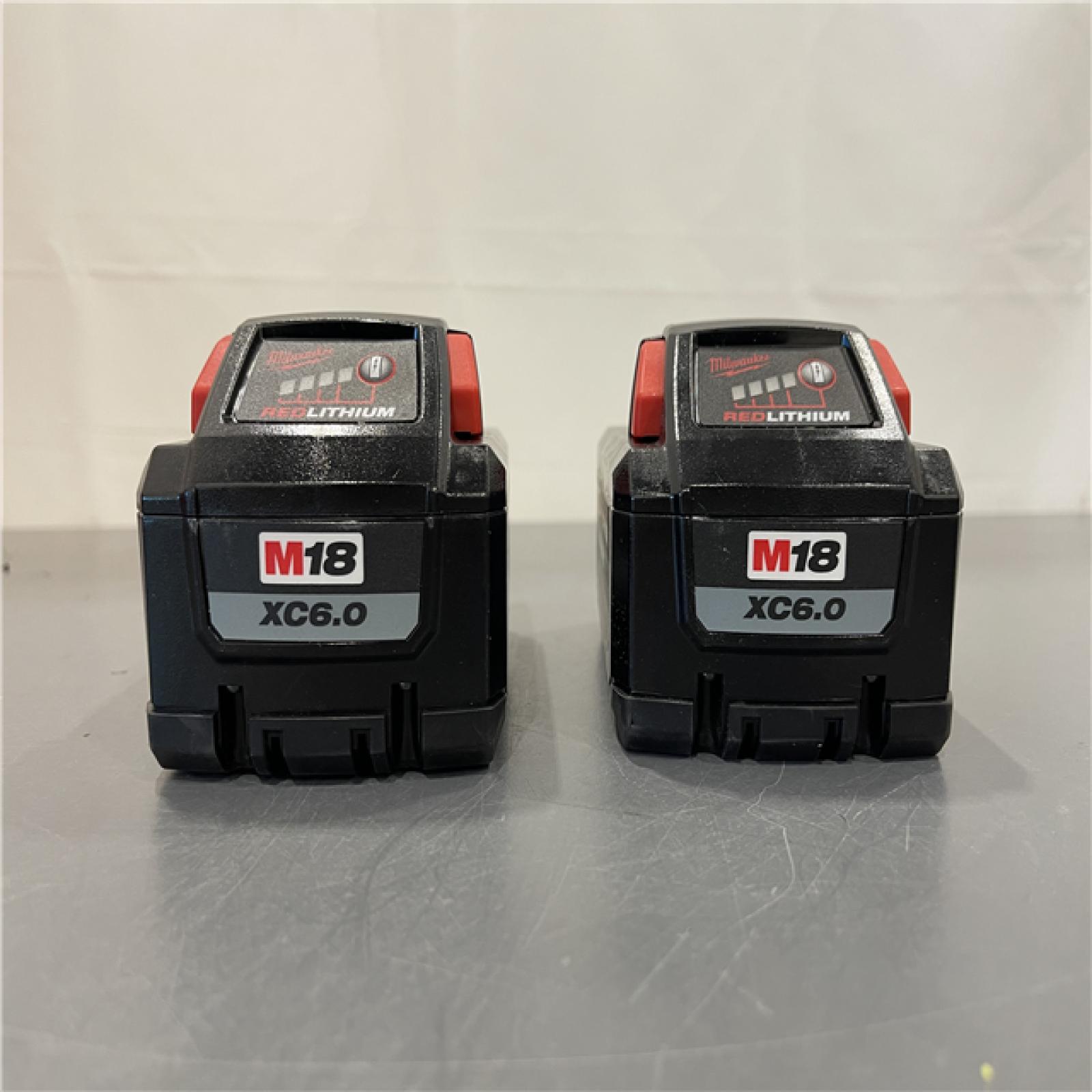 AS-IS - 6.0Ah for Milwaukee M18 Lithium XC 6.0 Extended Capacity Battery