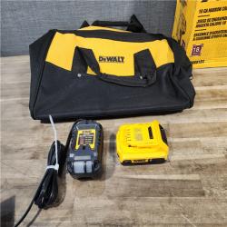 HOUSTON LOCATION - AS-IS DeWALT DCN681D1 20V MAX 18ga Cordless Brushless Narrow Crown Stapler Kit w/ BATTERY & CHARGER