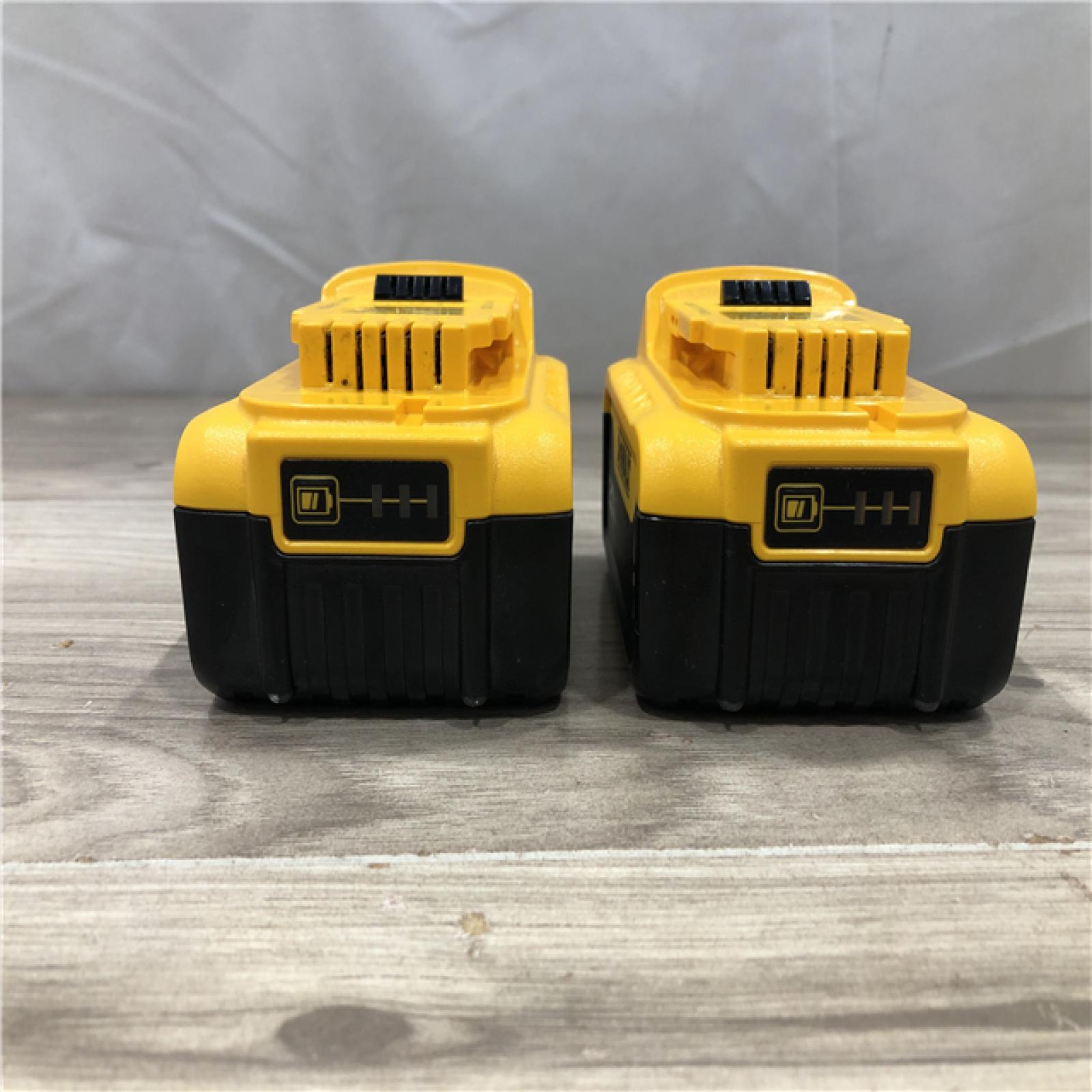 AS-IS DEWALT 20V MAX Lithium-Ion 5.0Ah Battery (2-Pack)