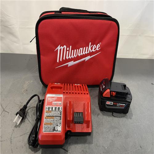 AS-IS - Milwaukee M18 18-Volt Lithium-Ion XC Battery Starter Kit