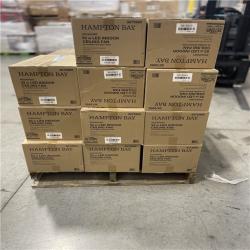 DALLAS LOCATION- Rockport 52 in. Oil-Rubbed Bronze Cherry/Walnut Blades LED Ceiling Fan PALLET-(20 UNITS)