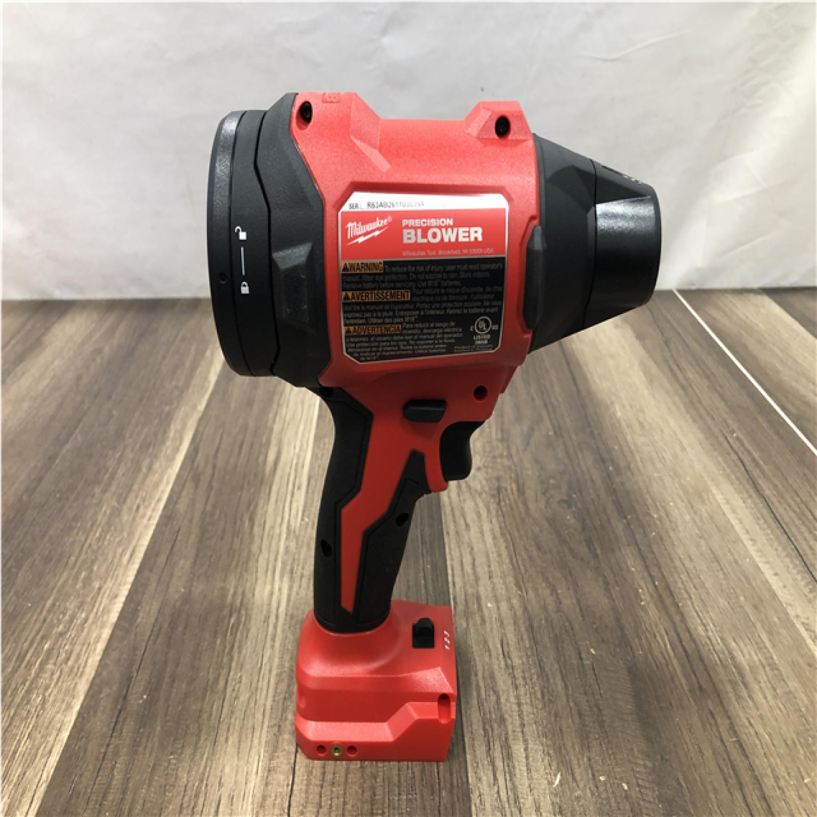 AS-IS Milwaukee 18V Lithium-Ion 570 MPH Brushless Cordless Precision Blower (Tool-Only)