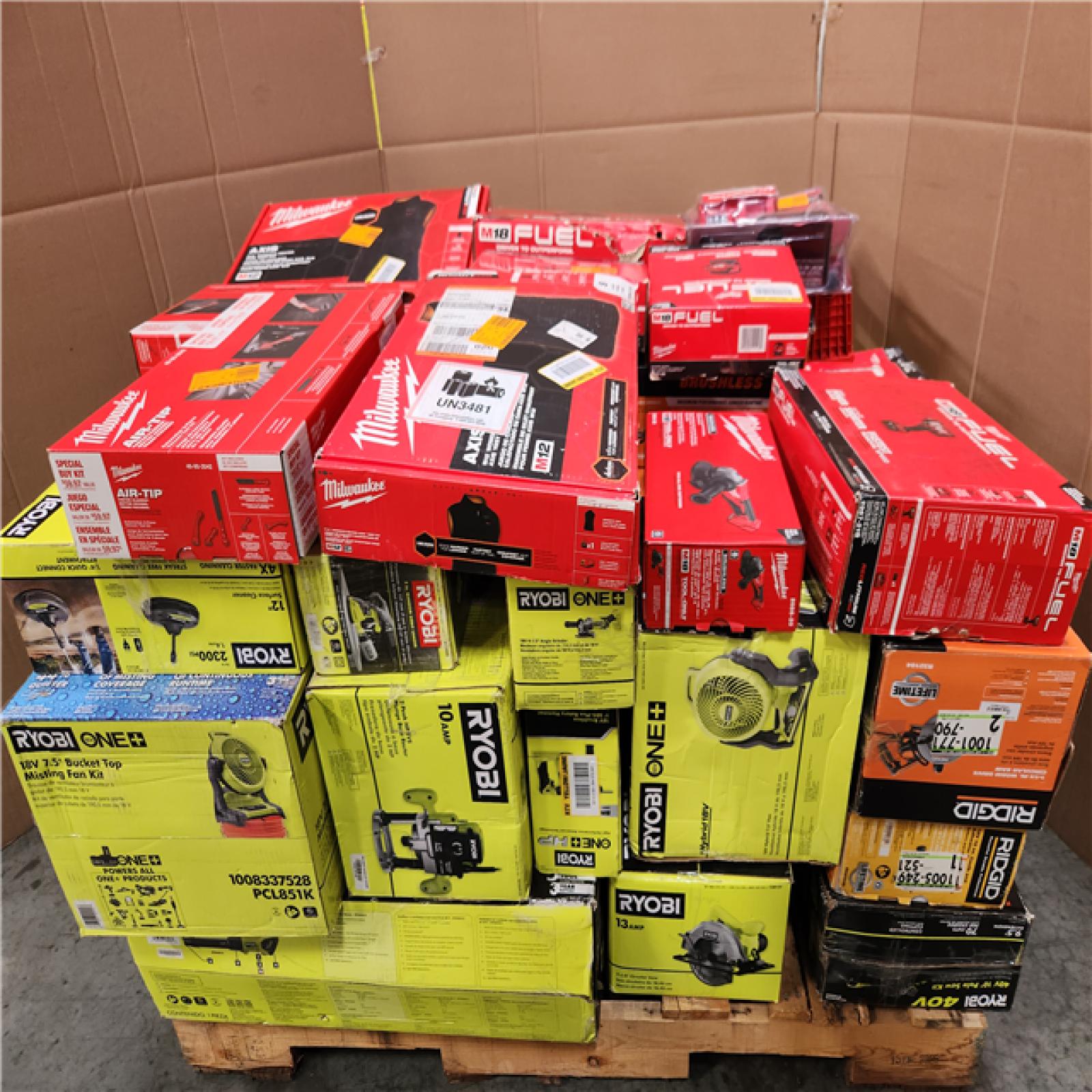 CALIFORNIA AS-IS TOOL PALLET