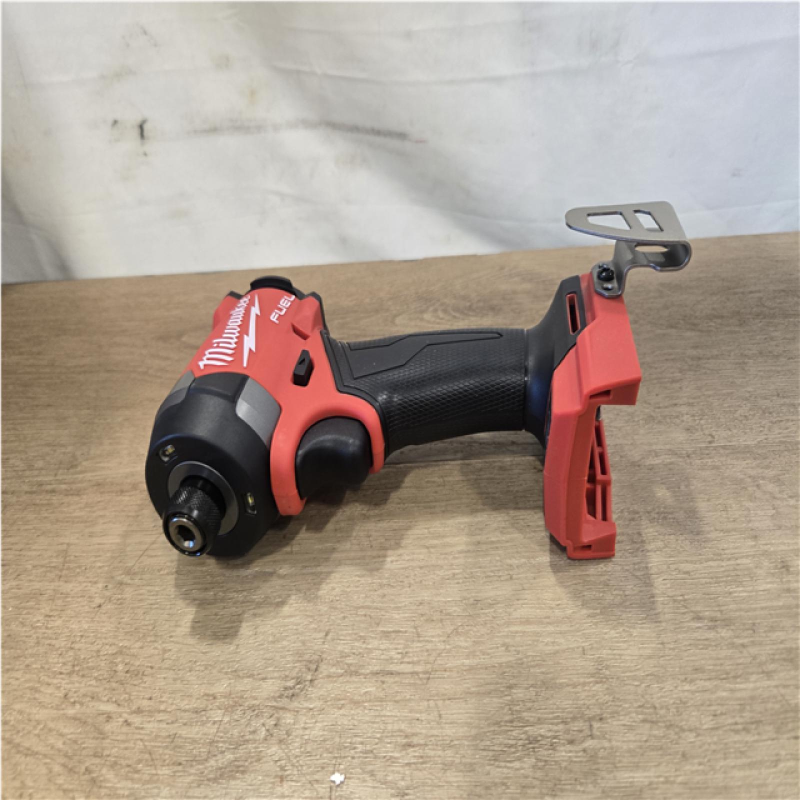 AS-IS Milwaukee FUEL 18V Lithium-Ion Brushless Cordless 1/4 in. Hex Impact Driver (Tool-Only)