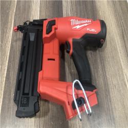 AS-IS Milwaukee FUEL 18-Volt Lithium-Ion Brushless Cordless Gen II 18-Gauge Brad Nailer (Tool-Only)