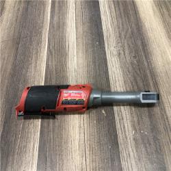 AS-IS Milwaukee FUEL INSIDER 12V Lithium-Ion Brushless Cordless 1/4 in. - 3/8 in. Extended Reach Box Ratchet (Tool-Only)