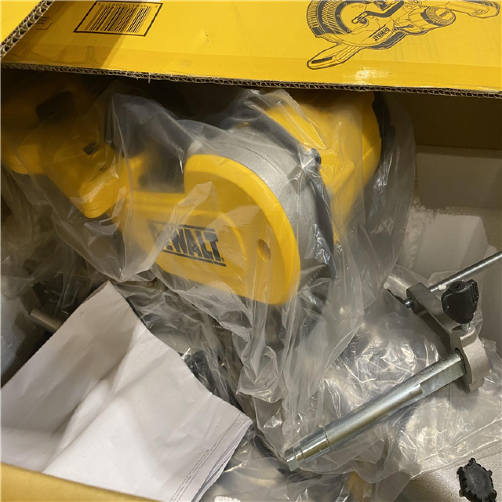 Dallas Location - As-Is DEWALT 15 Amp Corded 12 in. Double Bevel Sliding Compound Miter Saw (Lot Of 2)