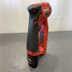 AS-IS - Milwaukee M12 FUEL 12V Lithium-Ion Brushless Cordless 4-in-1 Installation 3/8 in. Drill Driver Kit