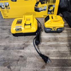 HOUSTON LOCATION - AS-IS DEWALT (APPEARS LIKE NEW) 20V XR Lithium-Ion Cordless Reciprocating Saw Kit with 8.0 Ah Battery and Charger