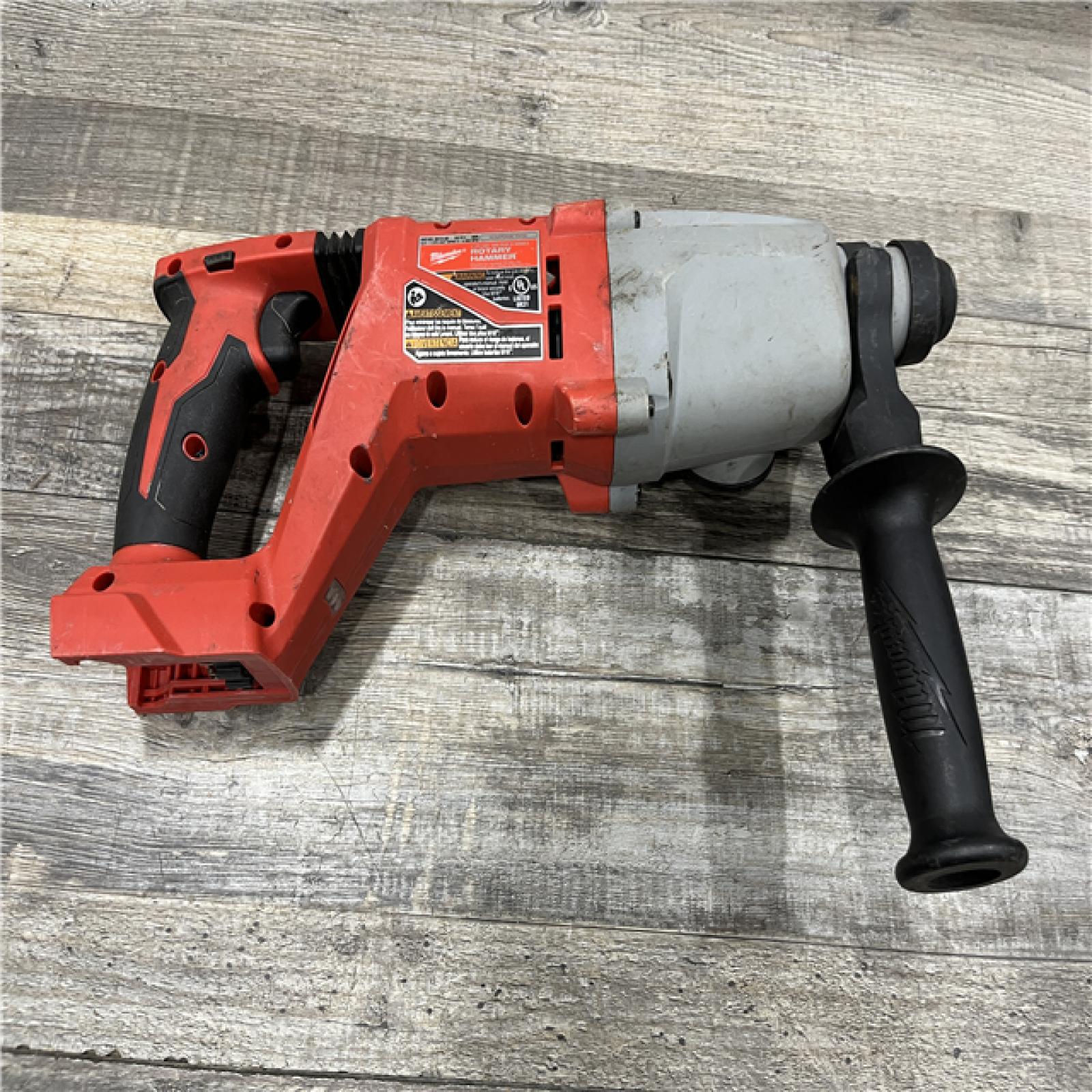 AS-IS Milwaukee 18V Lithium-Ion Brushless Cordless 1 in. SDS-Plus D-Handle Rotary Hammer (Tool-Only)