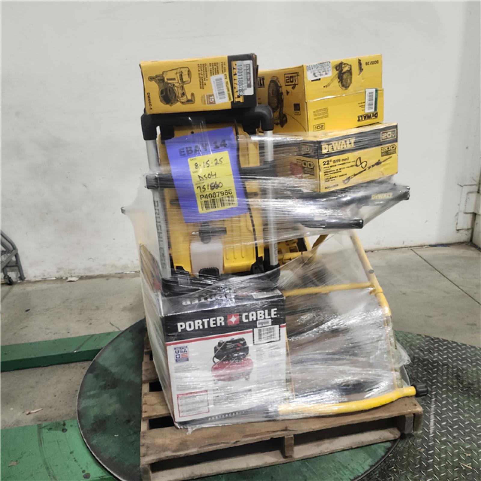 Dallas Location - As-Is DEWALT Tool Pallet