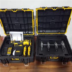 California NEW DeWalt 20V Compact Press Tool and Jaws Kit  Includes (2) Batteries  Charger and Hard Cases
