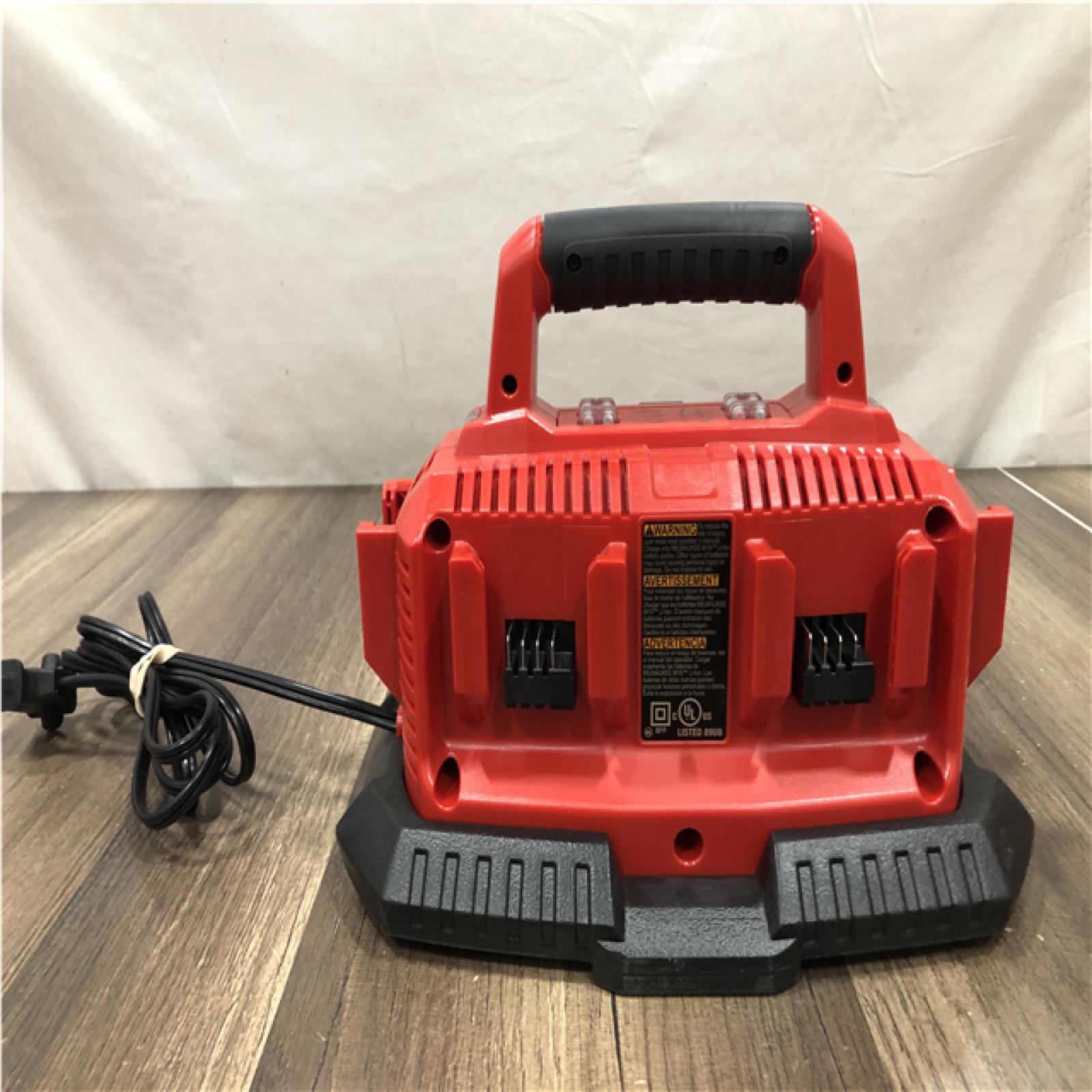 AS-IS Milwaukee M18 18-Volt Lithium-Ion 6-Port Sequential Battery Charger