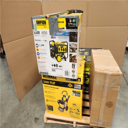 CALIFORNIA AS-IS OUTDOOR POWER EQUIPMENT