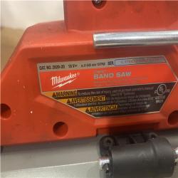 AS-IS Milwaukee FUEL 18V Lithium-Ion Brushless Cordless Compact Bandsaw (Tool-Only)
