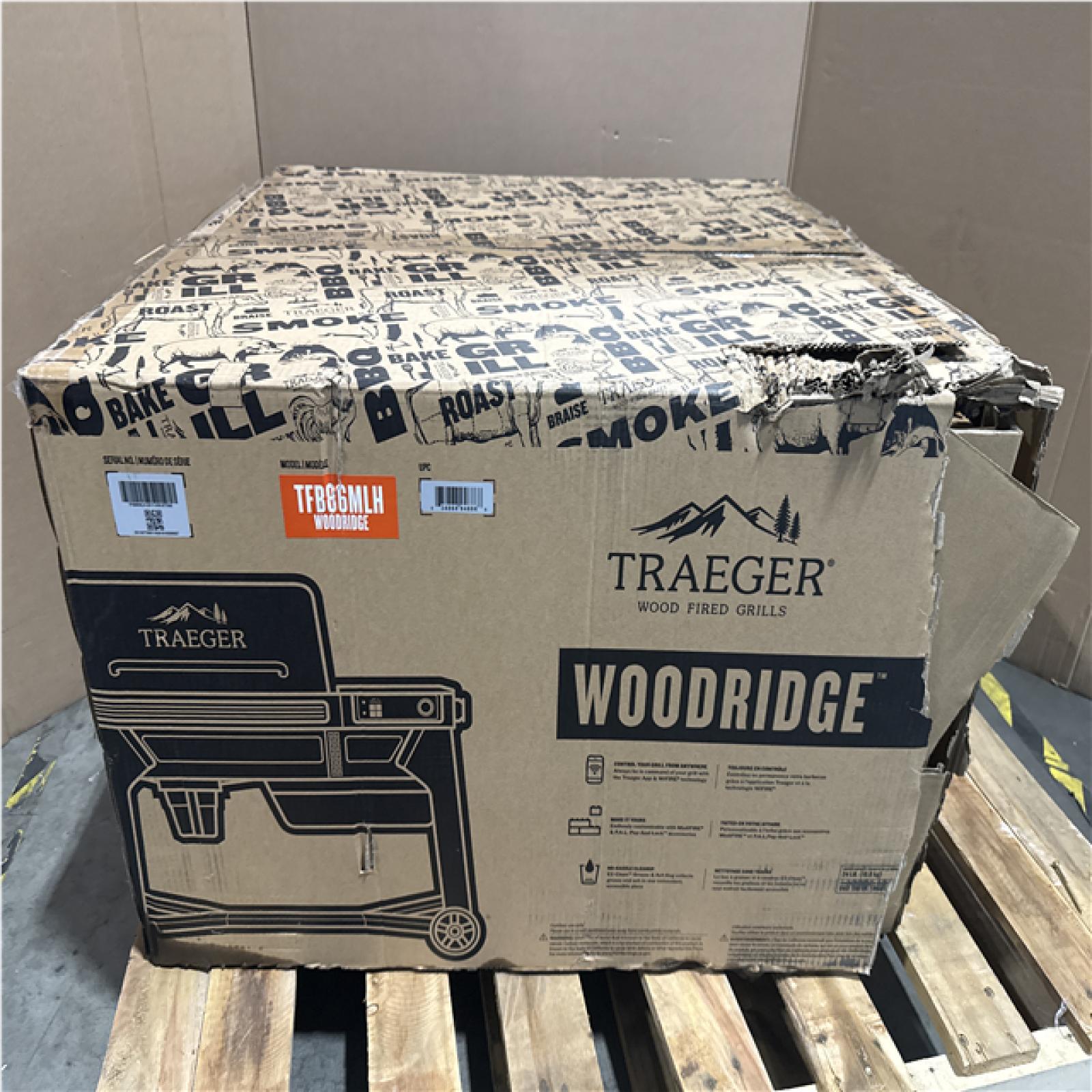 CALIFORNIA AS IS TRAEGER WOODRIDGE TFB86MLH