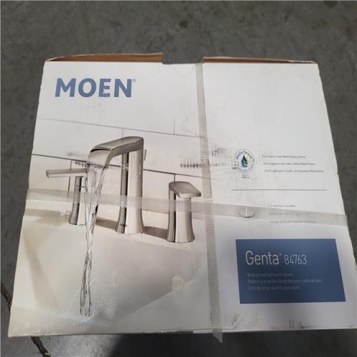 CALIFORNIA AS-IS MOEN GENTA 8 IN. DOUBLE HANDLE FAUCET