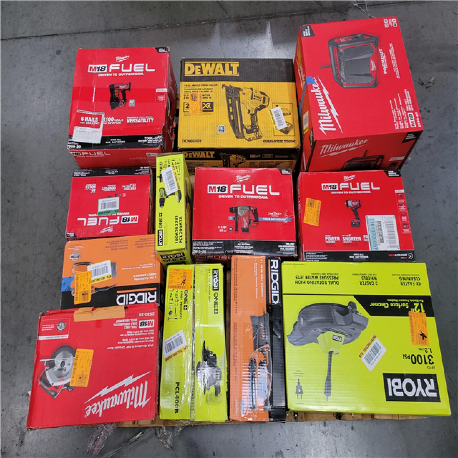 CALIFORNIA AS-IS TOOL PALLET