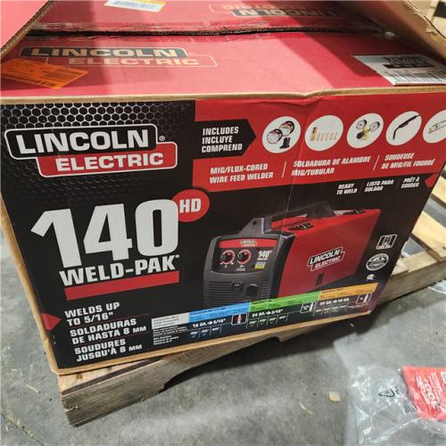 Dallas Location - As-Is Lincoln Electric Weld-Pak 140 Amp Welder