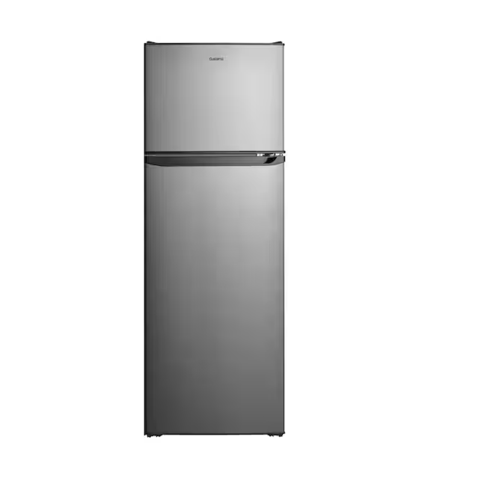 DALLAS LOCATION-Galanz 12 cu. ft. Top Freezer Refrigerator with Dual Door  Frost Free in Stainless Steel PALLET-(2 UNITS)