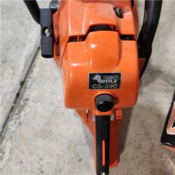 Houston Location- AS-IS ECHO 20 in. 59.8 Cc Gas 2-Stroke Rear Handle Timber Wolf Chainsaw (Appears Good Condition)