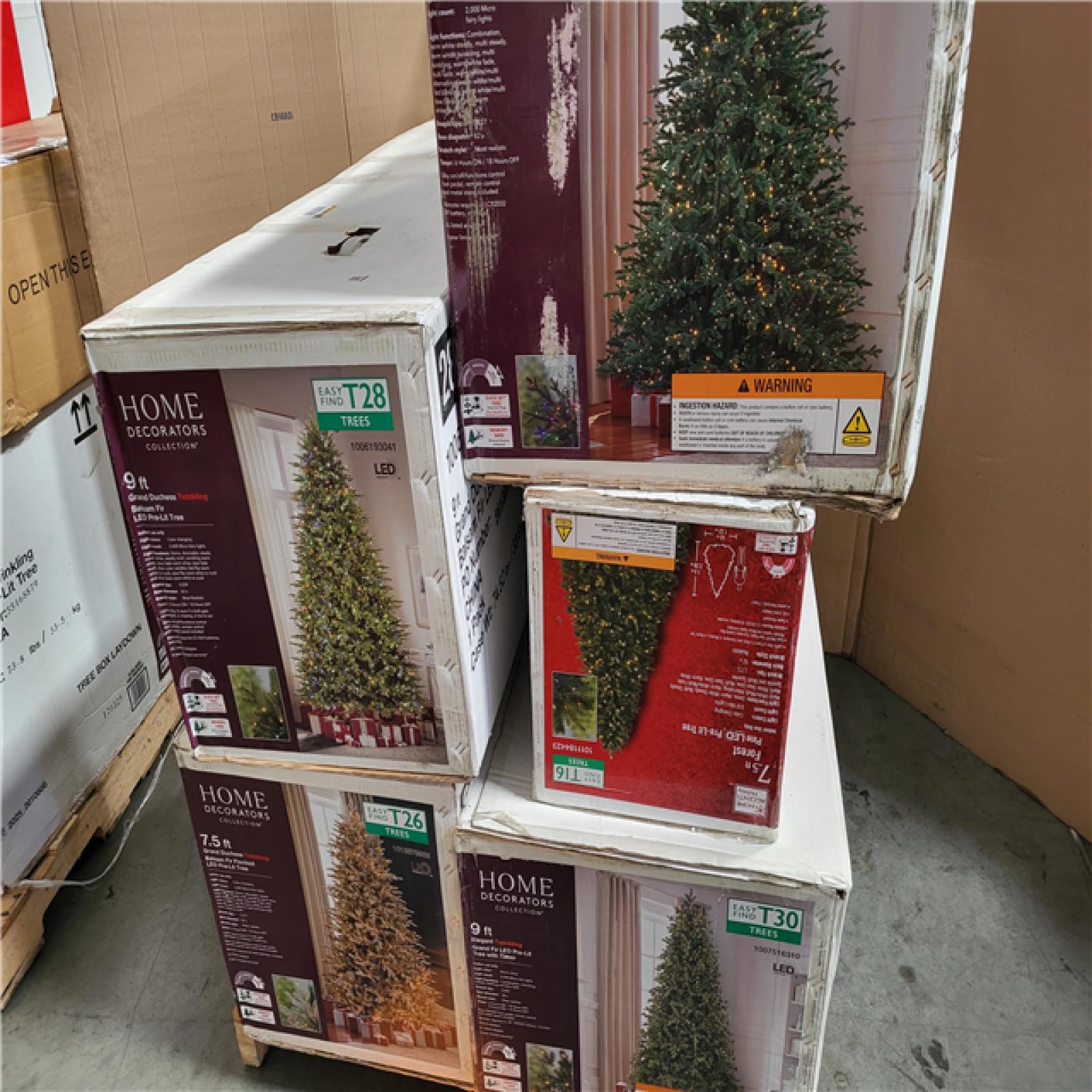 California AS-IS Holiday Pallet