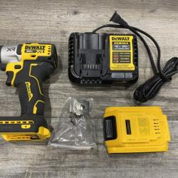AS-IS DEWALT 20-Volt Maximum XR Lithium-Ion Cordless Brushless 1/4 in. 3-Speed Impact Driver Kit