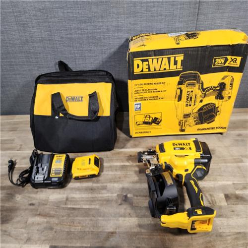 HOUSTON LOCATION - AS-IS DEWALT 2007898 Roofing Nailer Cordless Kit