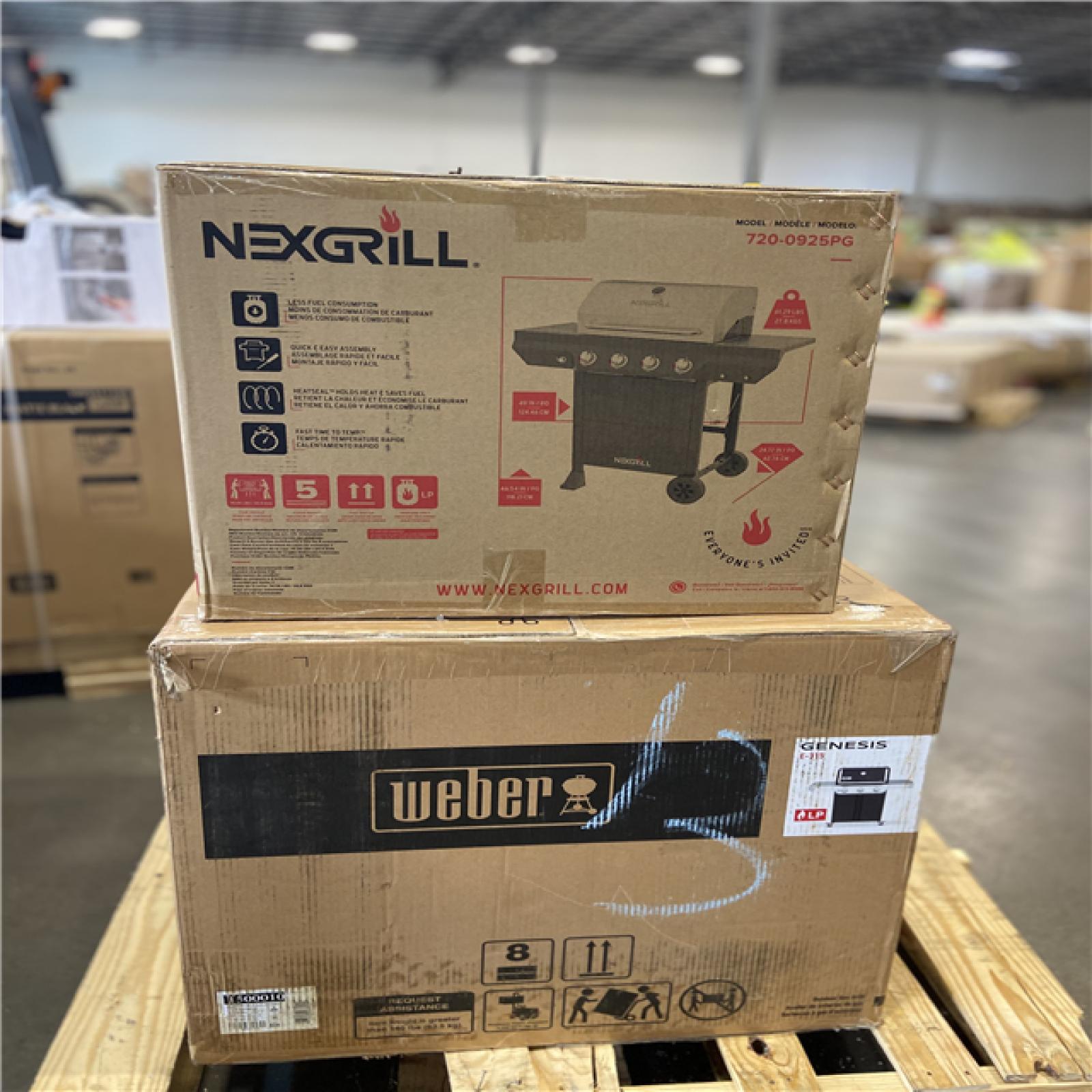 DALLAS LOCATION - MIXED GRILL PALLET - (2 UNITS)