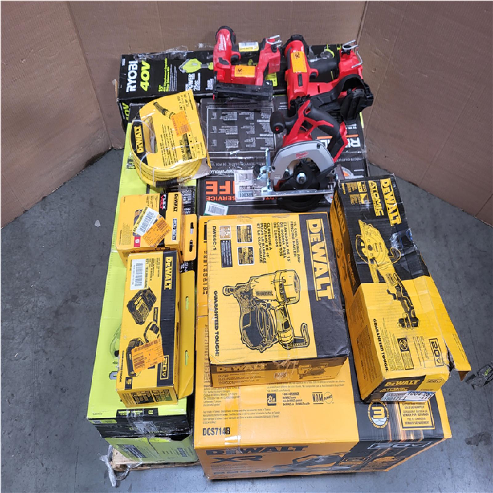 CALIFORNIA AS-IS TOOL PALLET