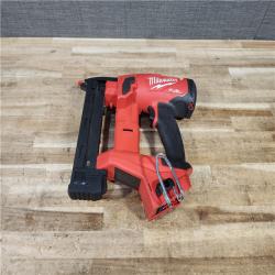 HOUSTON LOCATION - AS - IS Milwaukee FUEL 18-Volt Lithium-Ion Brushless Cordless 18-Gauge 1/4 in. Narrow Crown Stapler (Tool-Only)
