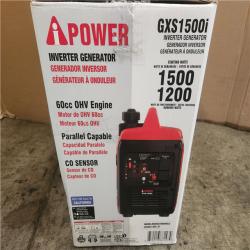 Phoenix NEW A-iPower 1500-Watt Recoil Start Gasoline Powered Ultra-Light Inverter Generator with 60cc OHV Engine and CO Sensor Shutdown