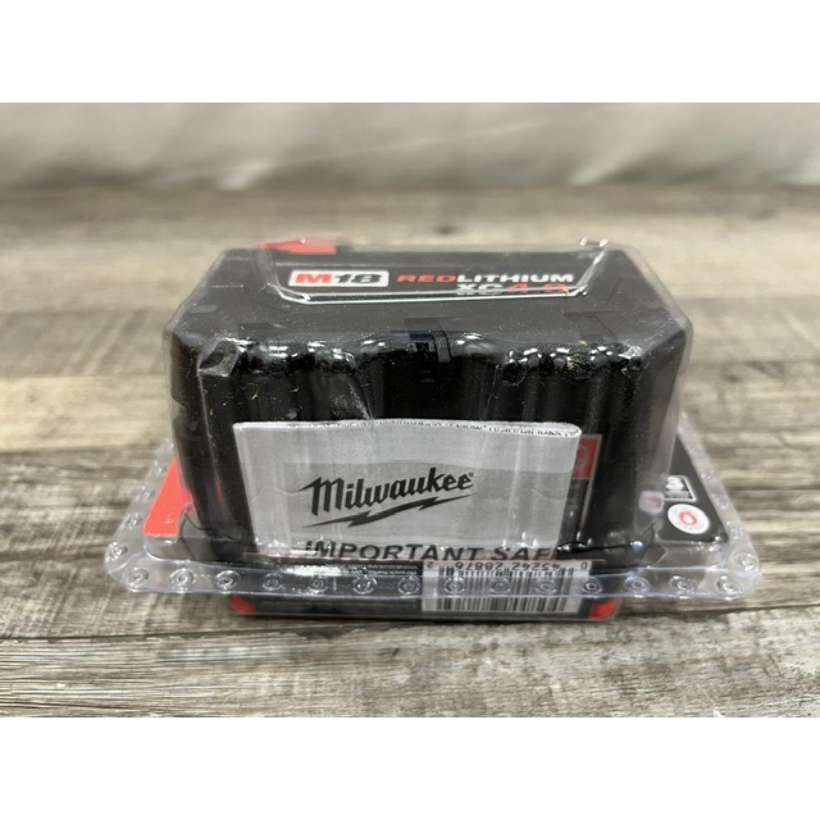 NEW - Milwaukee 18-Volt 4.0 Ah Lithium-Ion XC Extended Capacity Battery Pack